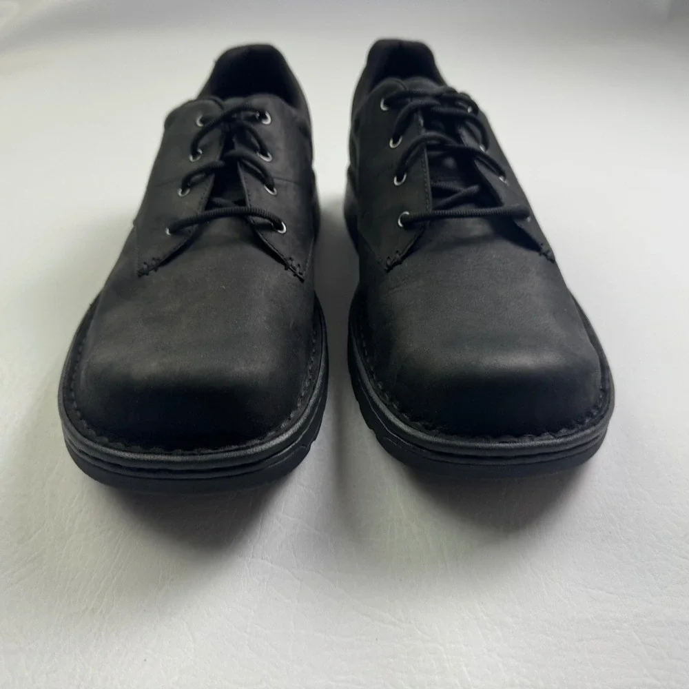Merrell Mens World Legend 2 Black Leather Oxford Shoes J000849W Wide 11W
